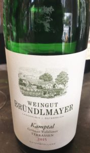 Bründlmayer Grüner Veltliner Terrassen 2015 May, 12 2017