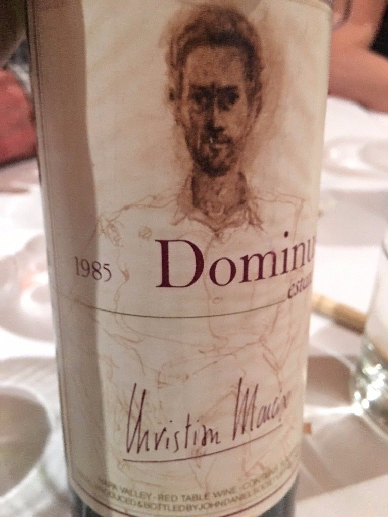 Dominus Red Wine 1985 February 12, 2016