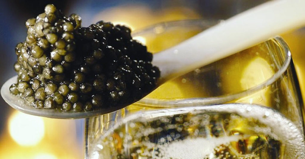 Caviar and Champagne Pairing -attiluscaviar.co.uk - WineSpeed
