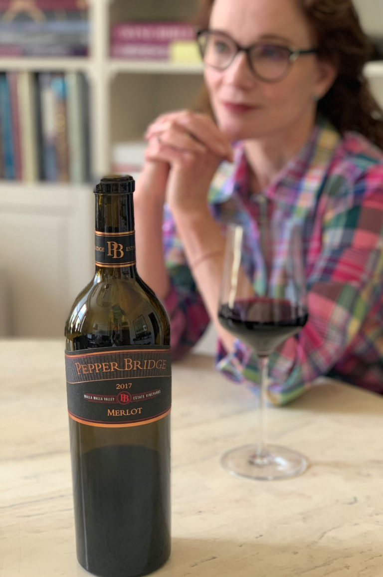 Wine to Know: PEPPER BRIDGE Merlot 2017 - WineSpeed - Karen MacNeil