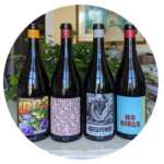 image of 4 wine bottles