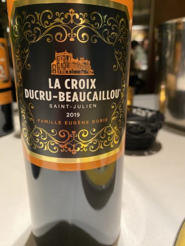 Bottle image of LA CROIX DUCRU-BEAUCAILLOU 2019