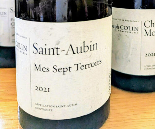 JOSEPH COLIN Saint-Aubin “Mes Sept Terroirs” 2021