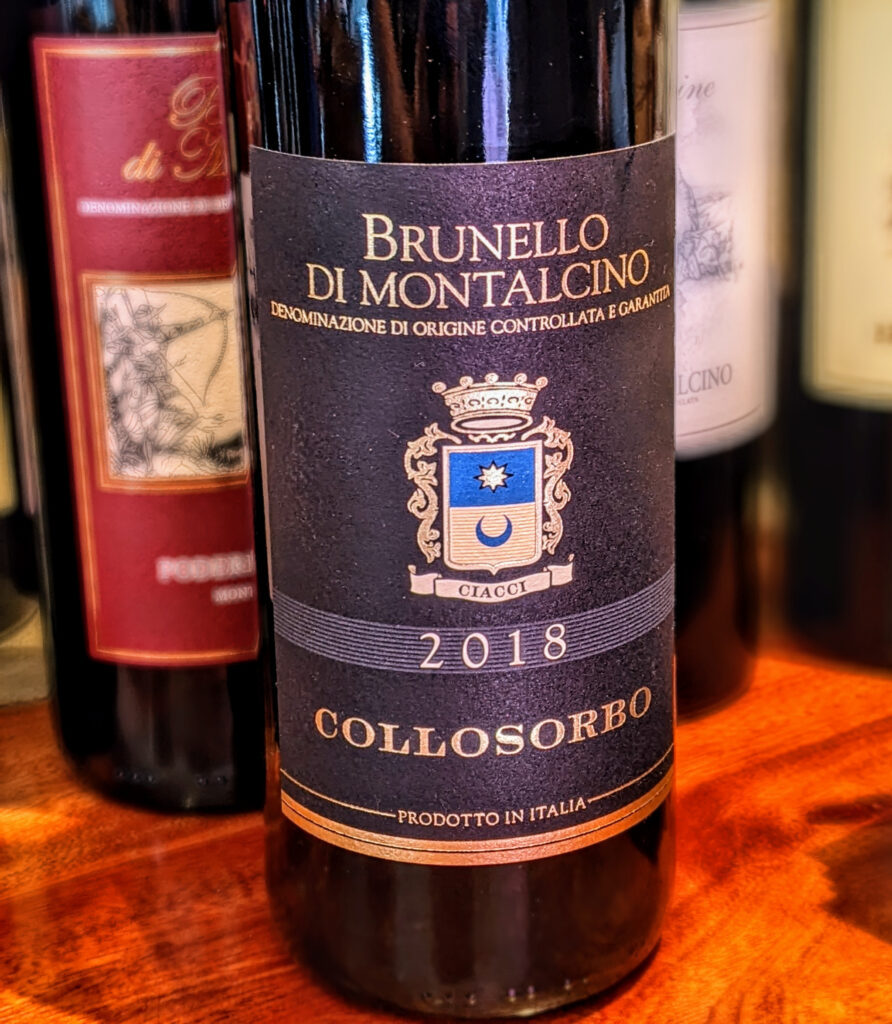 COLLOSORBO Brunello di Montalcino 2018