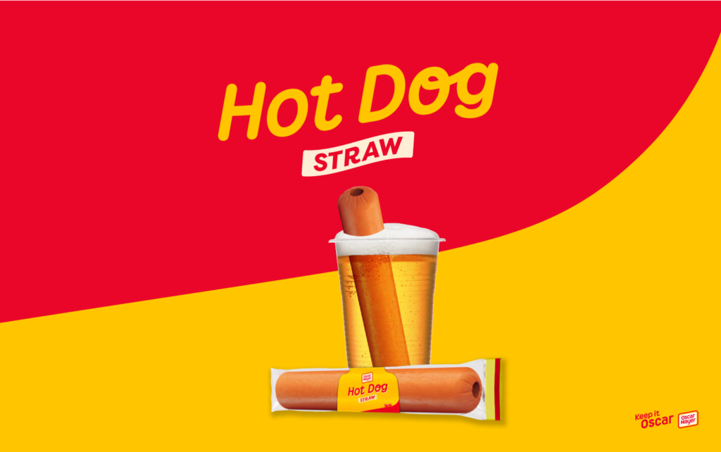 Oscar Mayer Hot Dog Straw