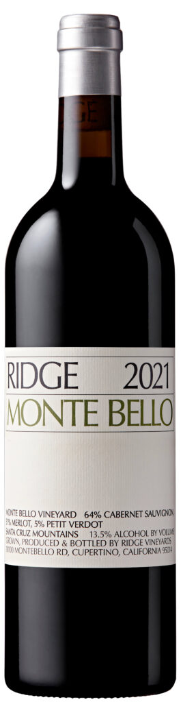 RIDGE “Monte Bello” 2021 (Santa Cruz Mountains, CA)