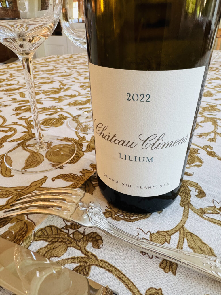 CHÂTEAU CLIMENS “Lilium” Grand Vin Sec 2022