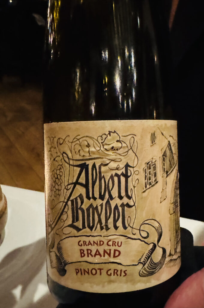 ALBERT BOXLER “Brand” Pinot Gris 2019 (Alsace, France)